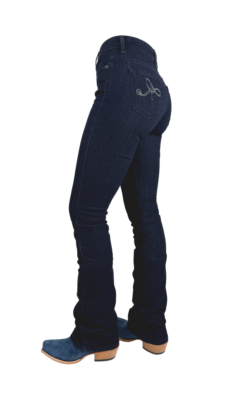 riding fit jeans which are well fitting, and don´t wear out