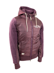 light fleece jacket with water repellent nylon cover, flattering ranch and western clothing