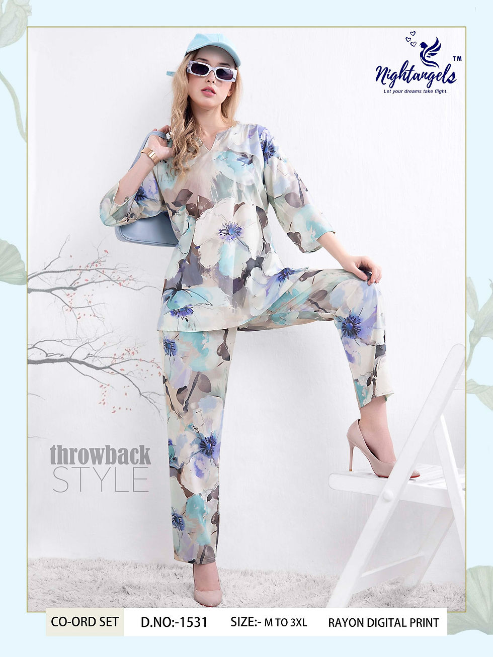 Thumbnail: Reyon Digital print Cordset 