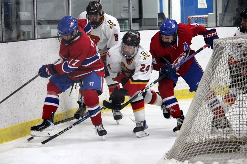 Canadiens in Blenheim Tuesday night. Source: Blenheim Blades