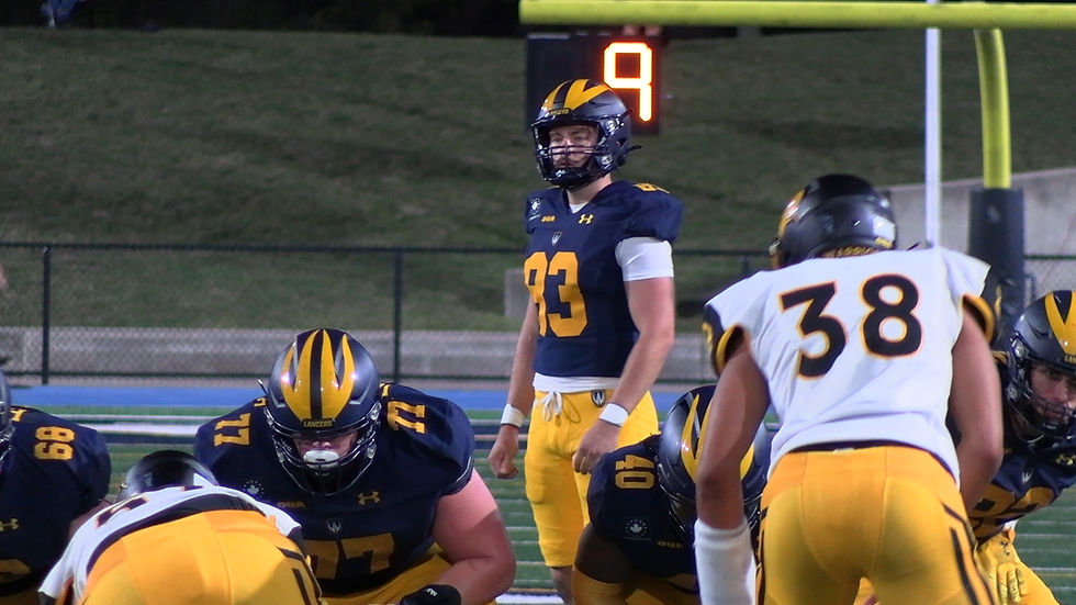 Lidster gets ready to hit second half field goal