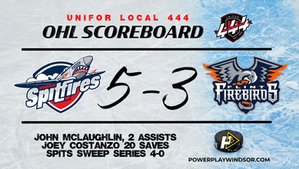 Spits complete the sweep