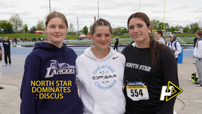 North Star sweeps discus event