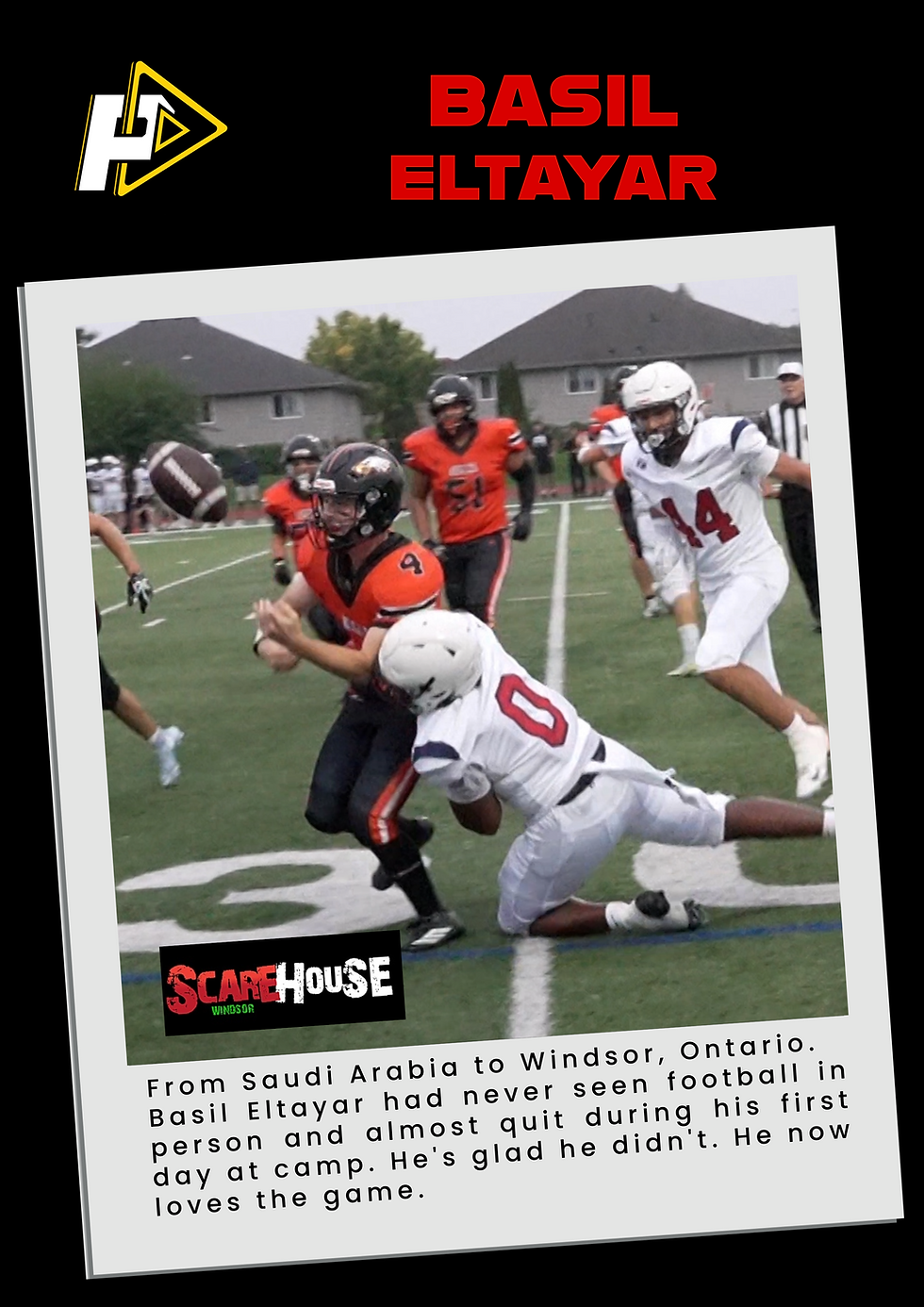 Basil Eltayar Didn't Know Football. Almost Quit. Now Can't Get Enough