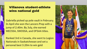 Gabriella Brun wins gold