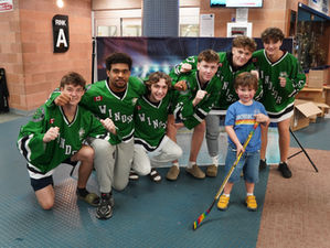 Windsor U18 Players Hand Out Jerseys, Reflect on Their Own Hockey Journey