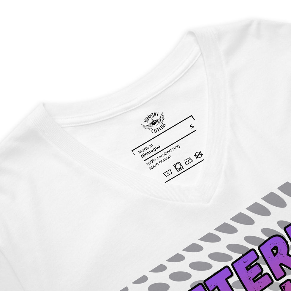 Thumbnail: Unisex Short Sleeve V-Neck T-Shirt: Comical Collection - Inbelievable