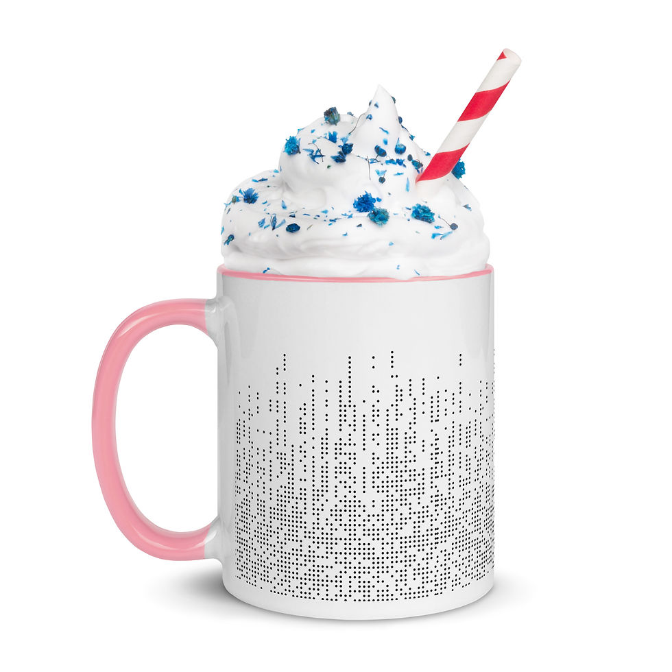Thumbnail: Art DeCo Collection: Ascending Mug with Color Inside