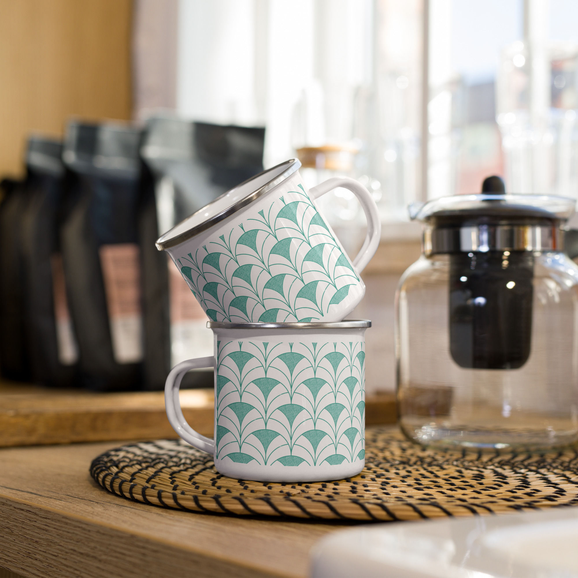 Art DeCo Collection: Imperial Arch Enamel Mug