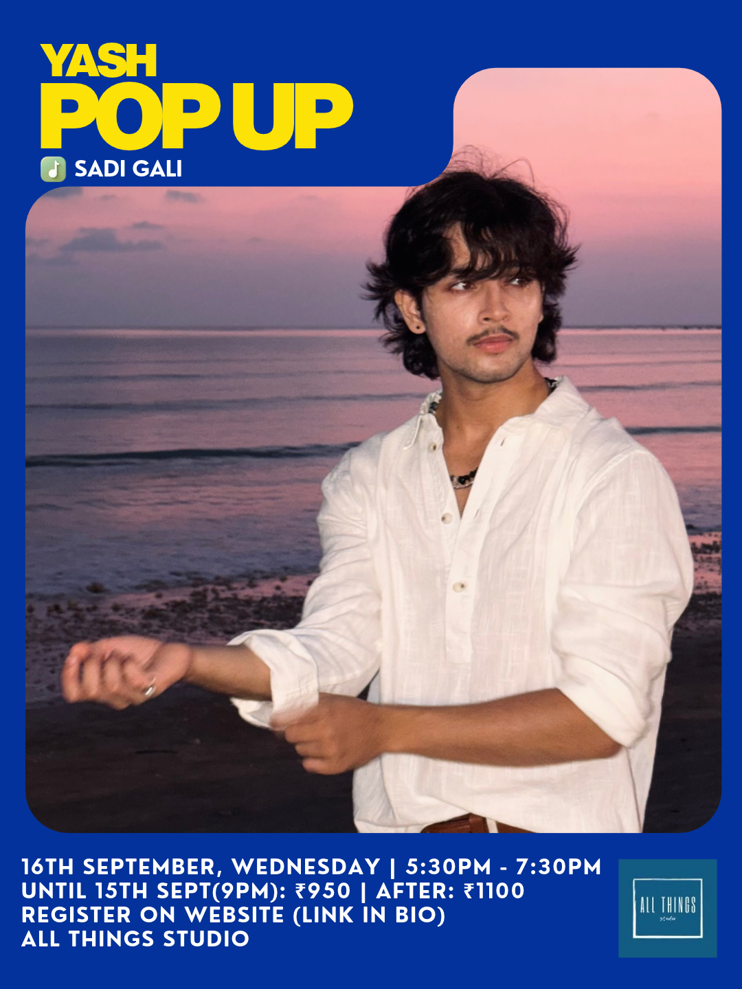 16th Sept 2026 | Yash | Sadi Gali