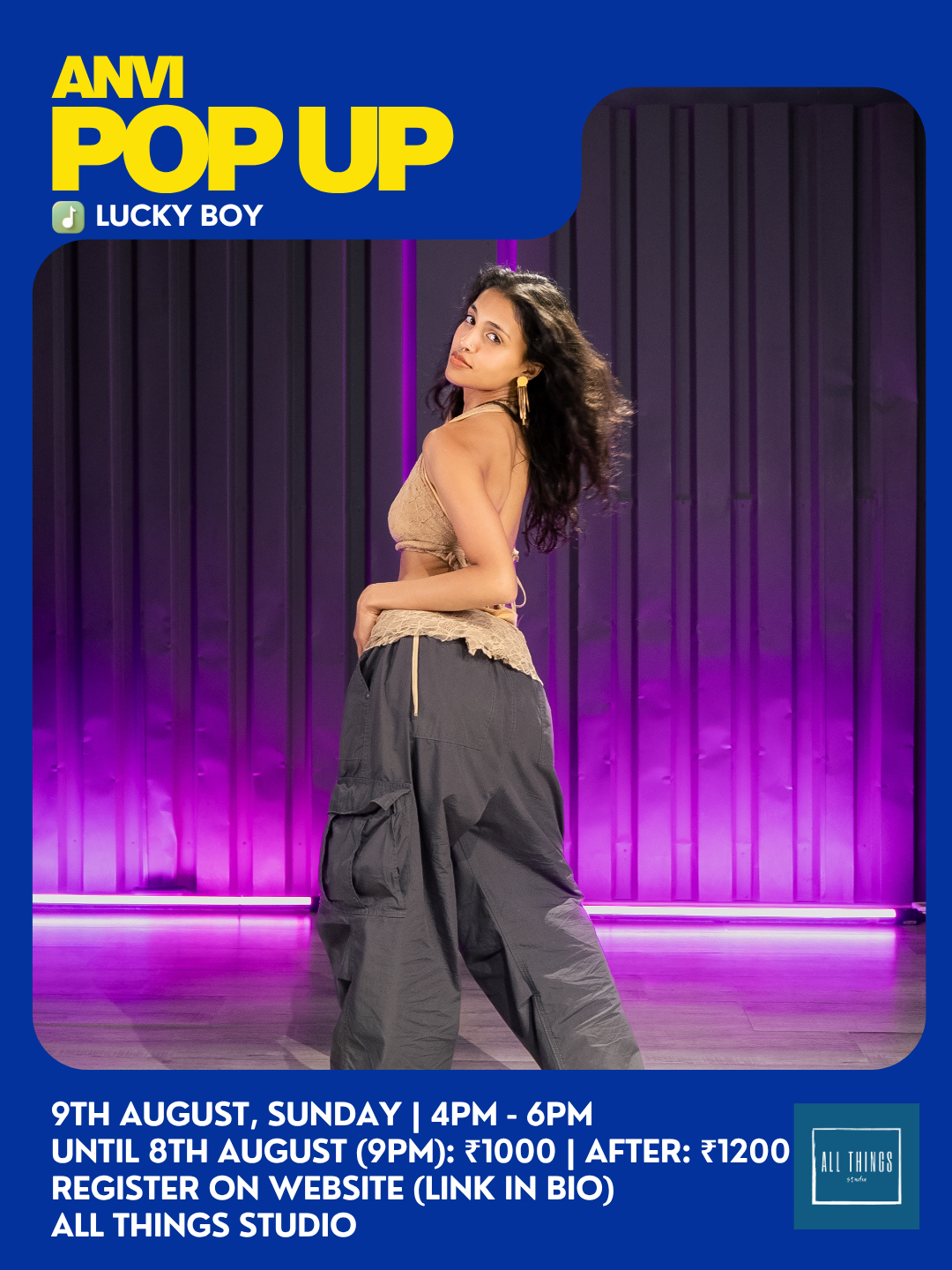 9th August | Anvi | Lucky Boy