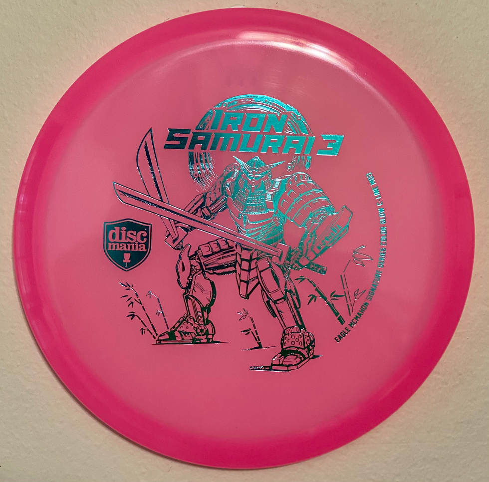 Thumbnail: Discmania Color Glow Iron Samurai 3