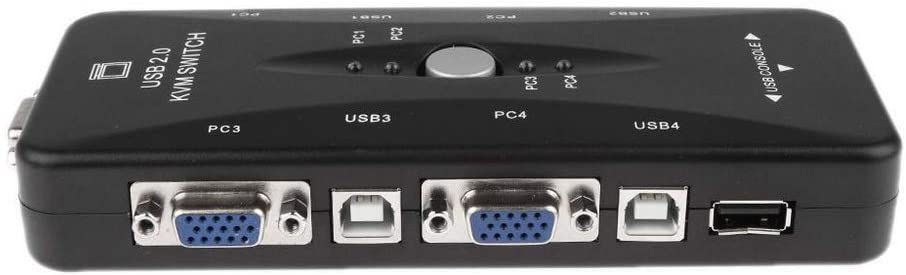 Thumbnail: VGA KVM Switch 4 Port USB 2.0