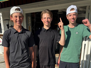 Pristagarna i golftävlingen Teen cup