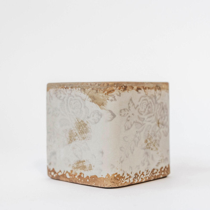 SQUARE CERAMIC POT