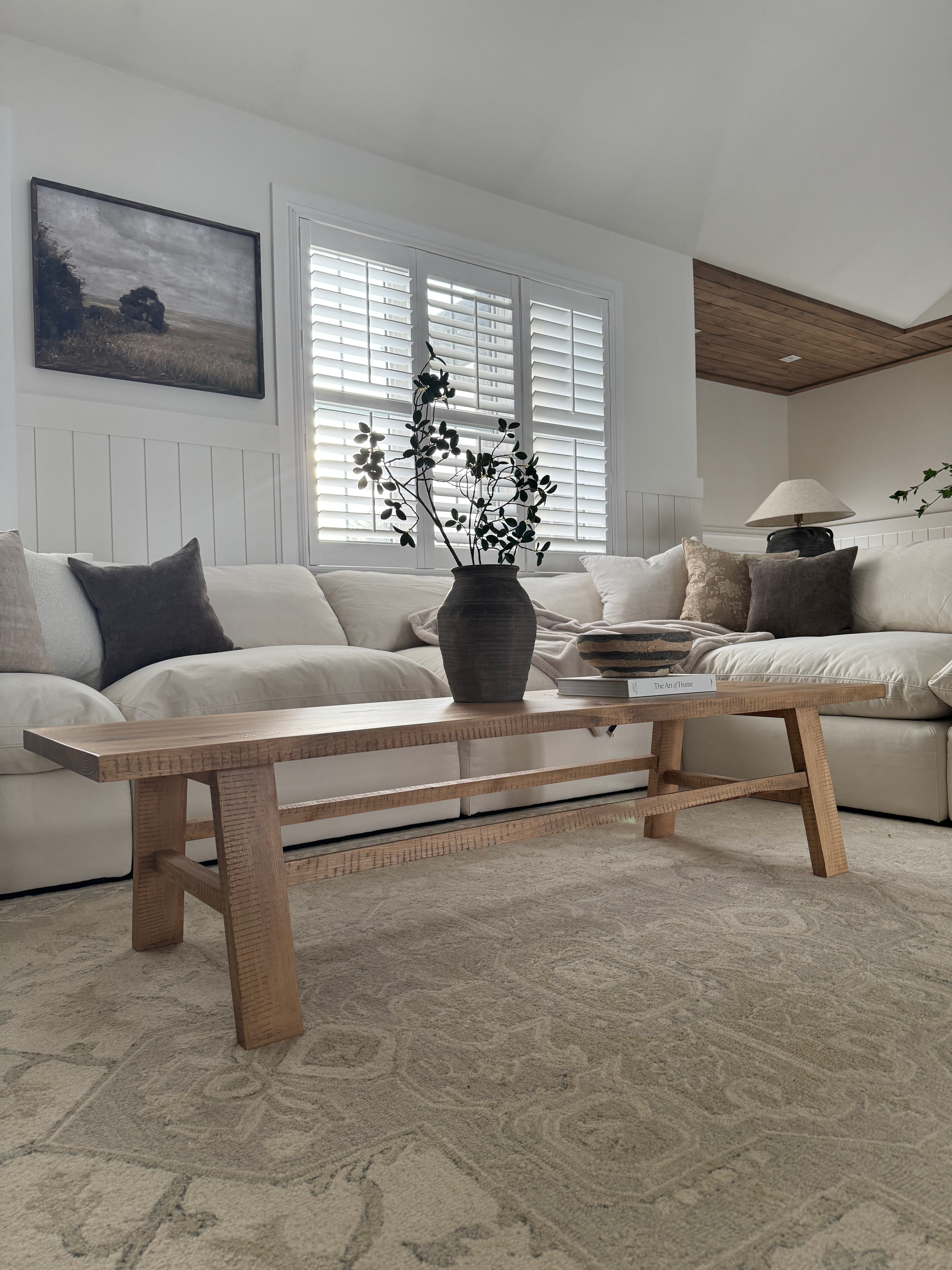Solid Wood Coffee Table