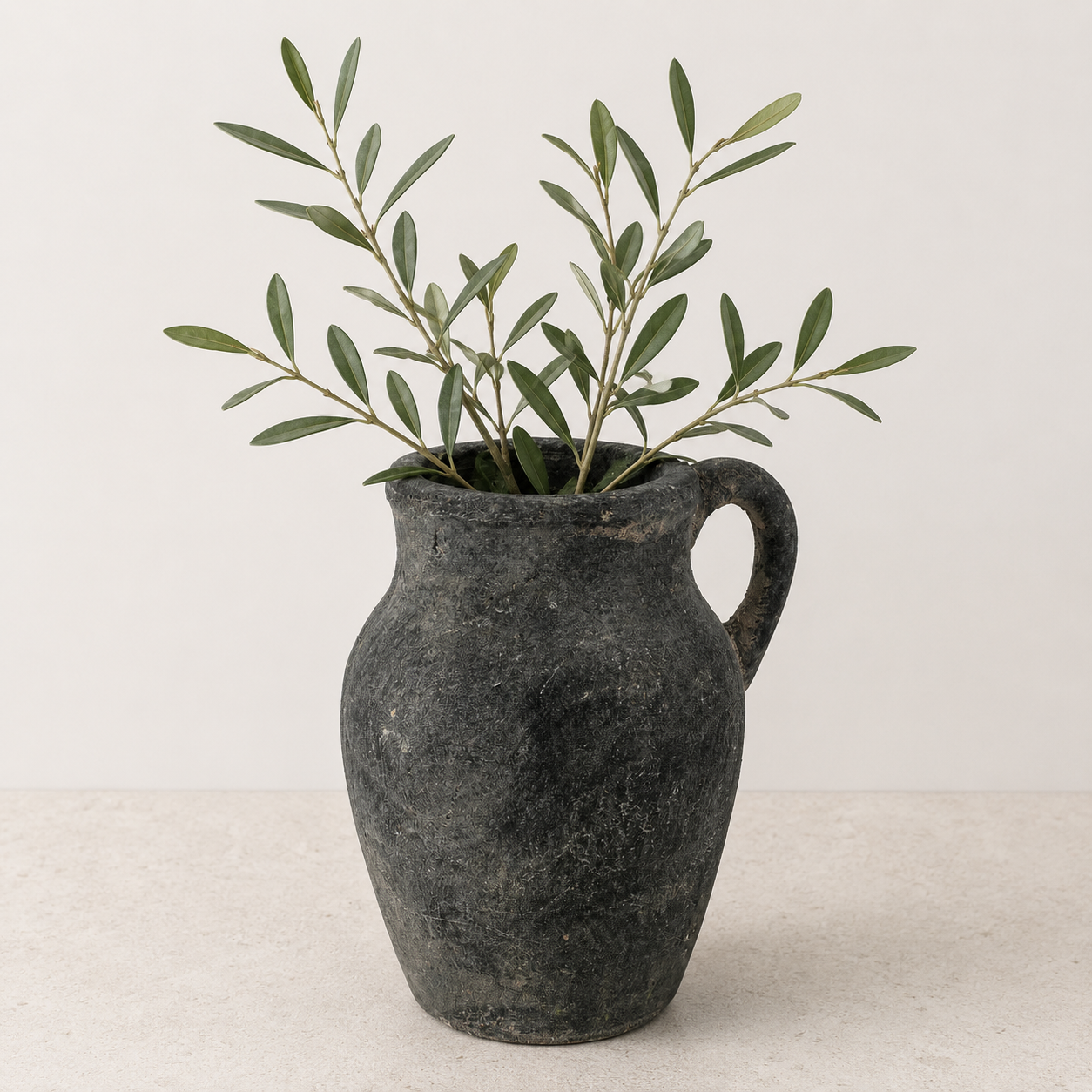 Rhodes Pitcher Small | Ash