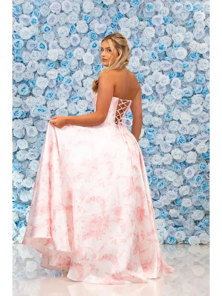 Thumbnail: Alicia Print Ruby Prom