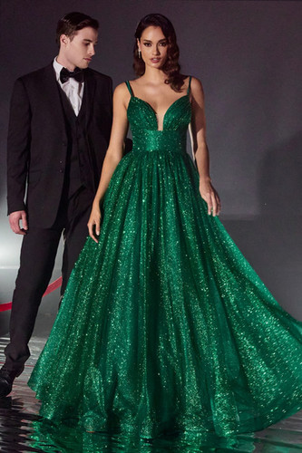 Ombre Glitter Ball Gown main image 1