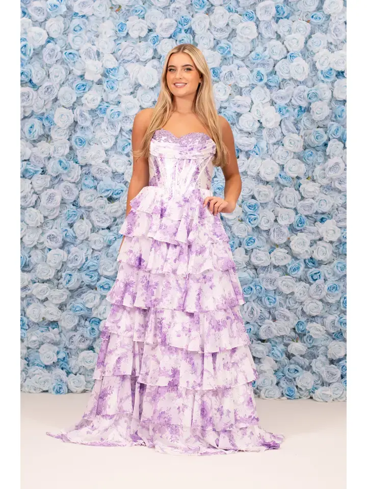 Thumbnail: bonnie print ruffle