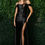 Thumbnail: NOX Anabel Prom Dress E1043 Black