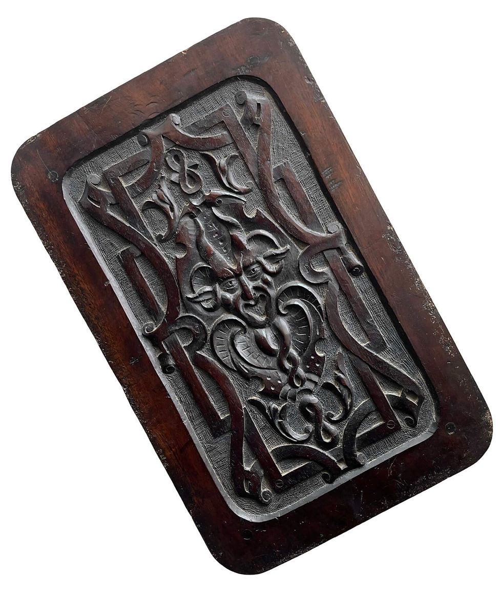 Panneau grotesque