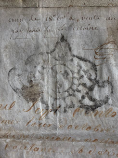 Manuscrit de 1720 | 羊皮紙の古文書