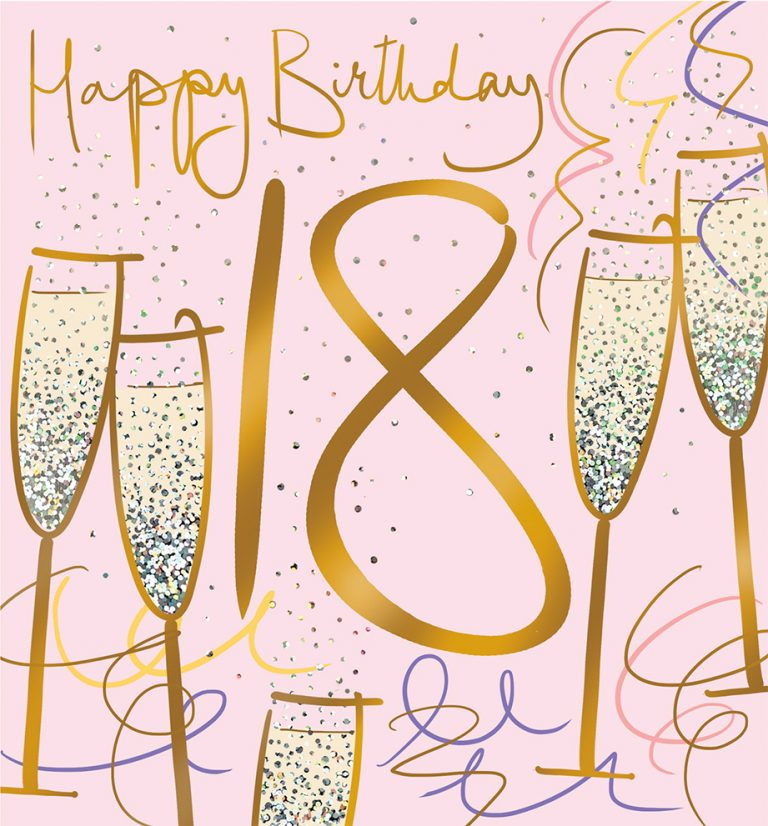 18th Birthday Card