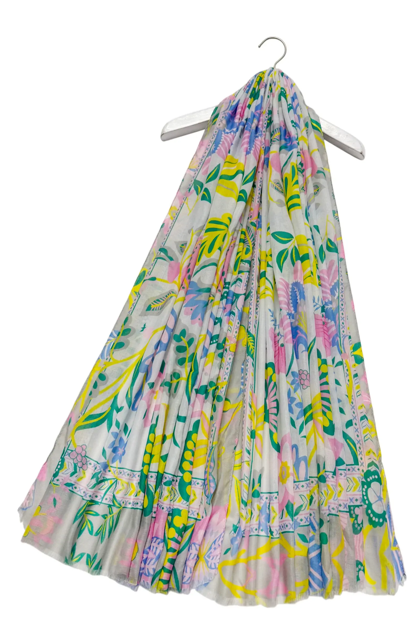 Scarf - Lotus Floral
