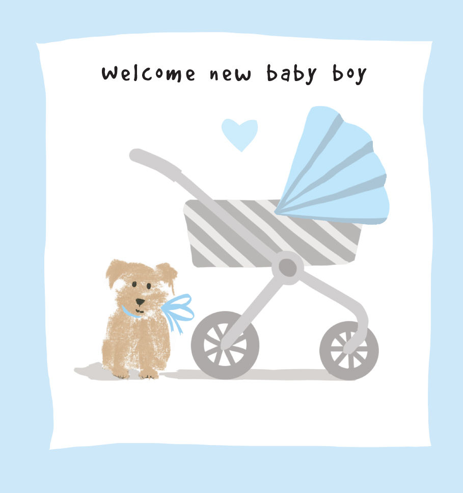 Baby Boy Card