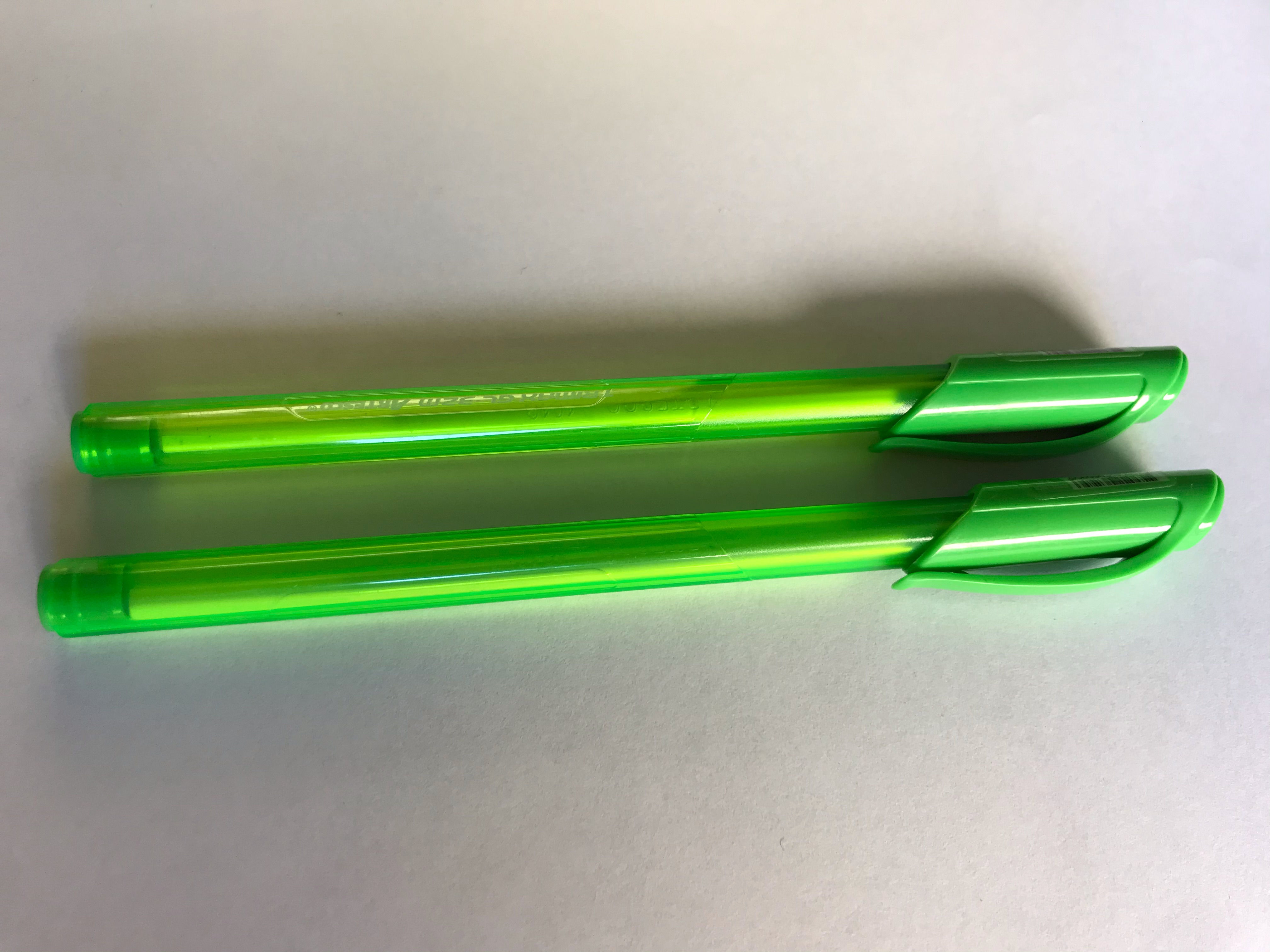 Lapicera Artesco verde 32 mm