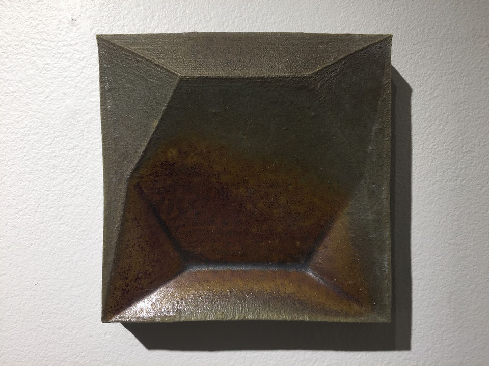 Ceramic Wall Installation, Wood-fired Porcelain
