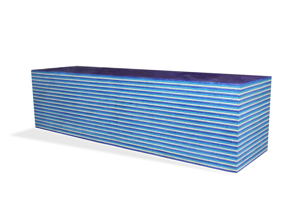 Caribbean Waves Colorwood Sample