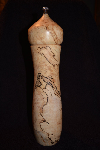 Beautiful Spalted Maple Salt/ Pepper Mill | knotsinyourhead