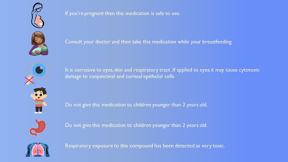 benzalkonium chloride safety measures