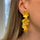 Miniatura: Arete flores matte 