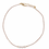 Miniatura: Collar rosa tres perlas 