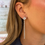 Miniatura: Arete tira cuadrado