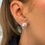 Miniatura: Arete perla gotitas