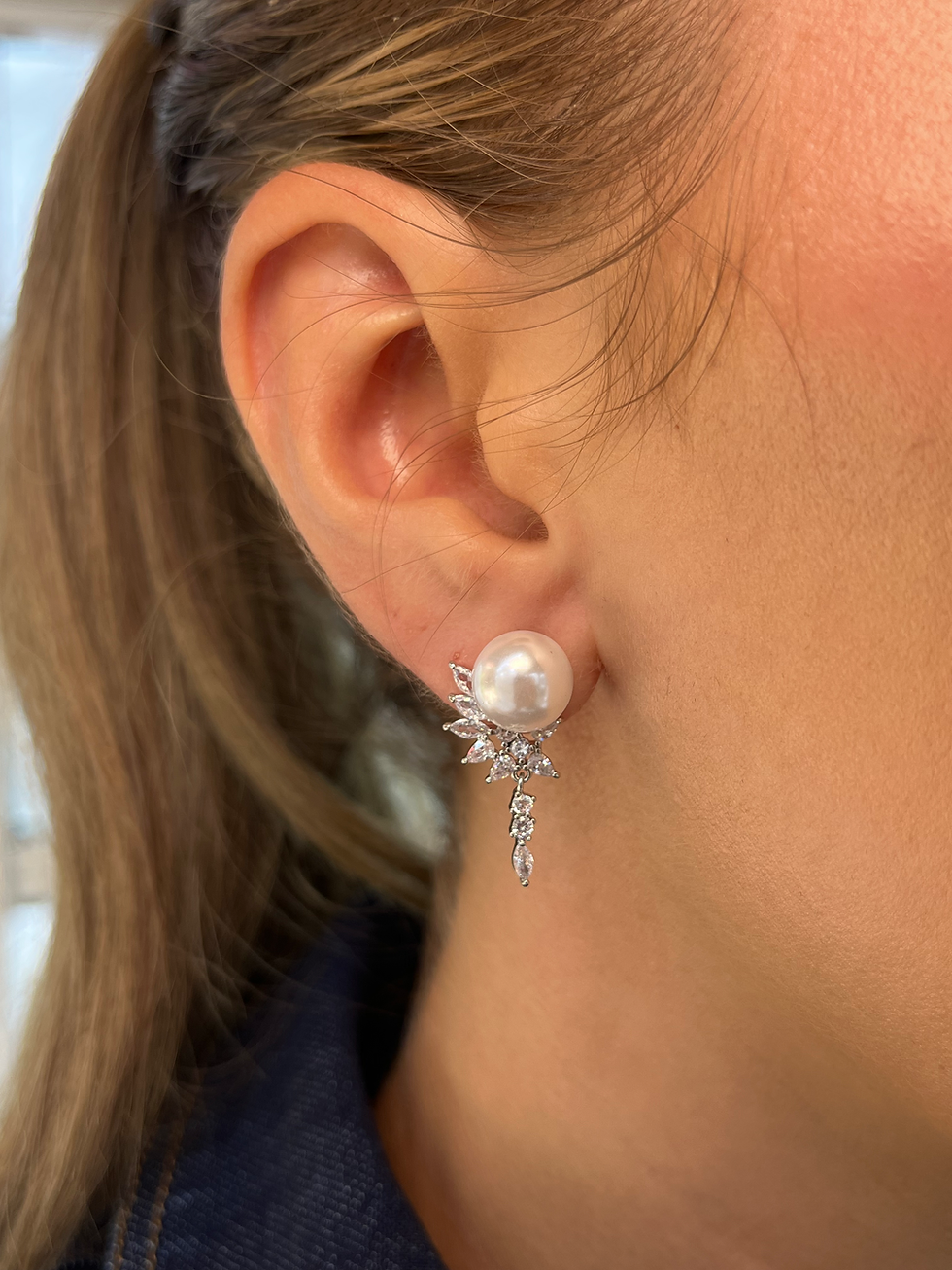 Arete perla gotitas