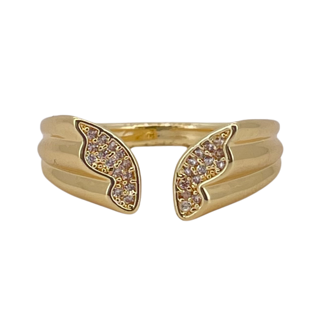 Anillo Alas Mariposa