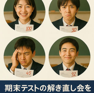 📔【中学生向け】期末テスト“解き直し・復習会”開講!次のテストで点数を伸ばすための土台づくり【三木町・高松市・さぬき市】