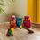 Thumbnail: Three Owls Sitting On Stem