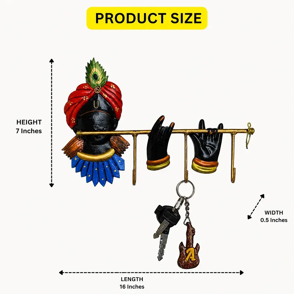 Thumbnail: Krishna Key Product Size Details