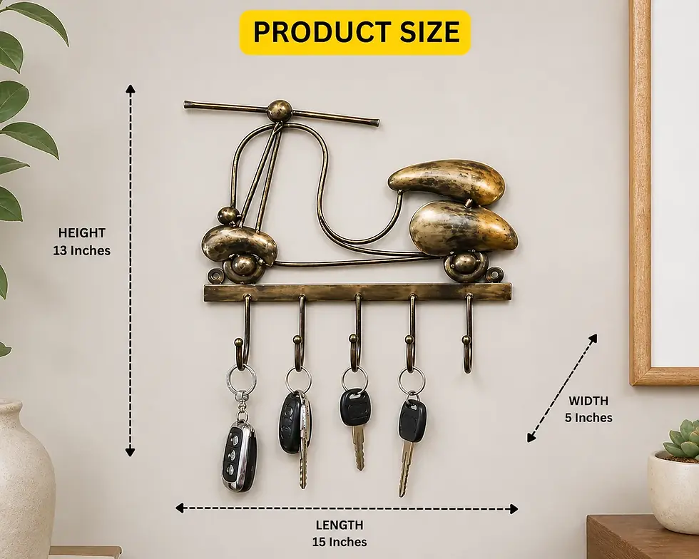 Scooter Key hanger Showing Product Details