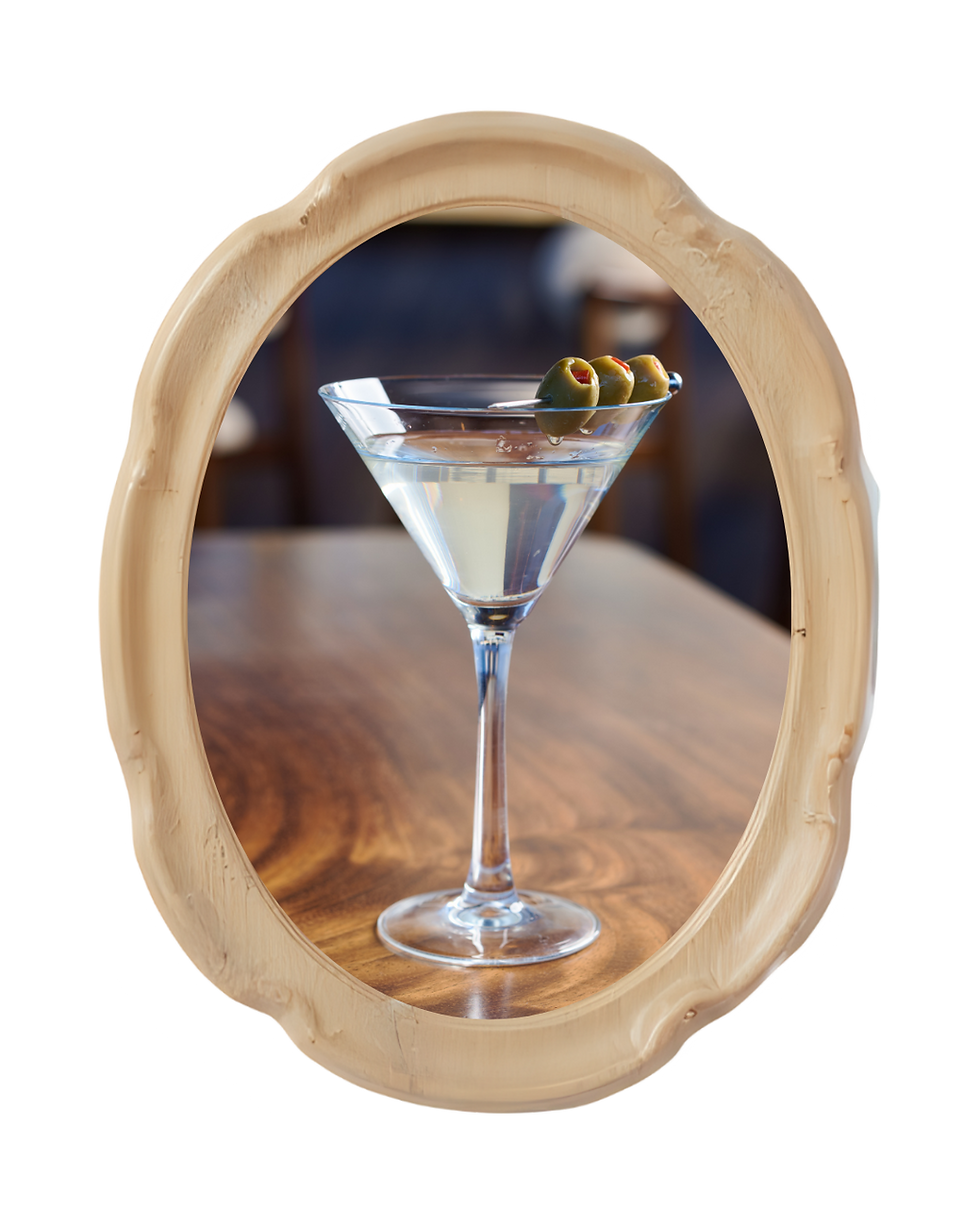 Martini cocktail at a Mediterranean Steakhouse El Paso TX
