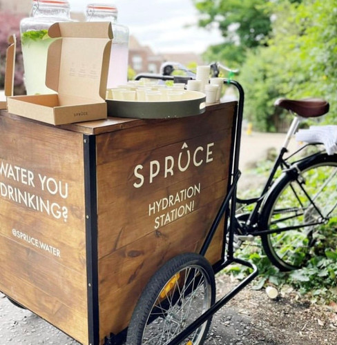 cold brew coffee bike tricycle coffee cart
