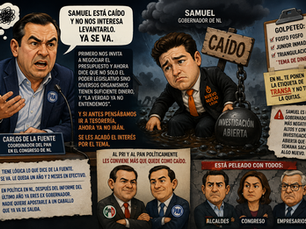 Samuel ya está caído; al PRI y al PAN ya no les interesa levantarlo