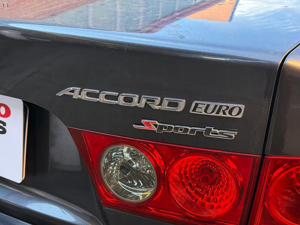 2006 Accord Euro Sport For Sale