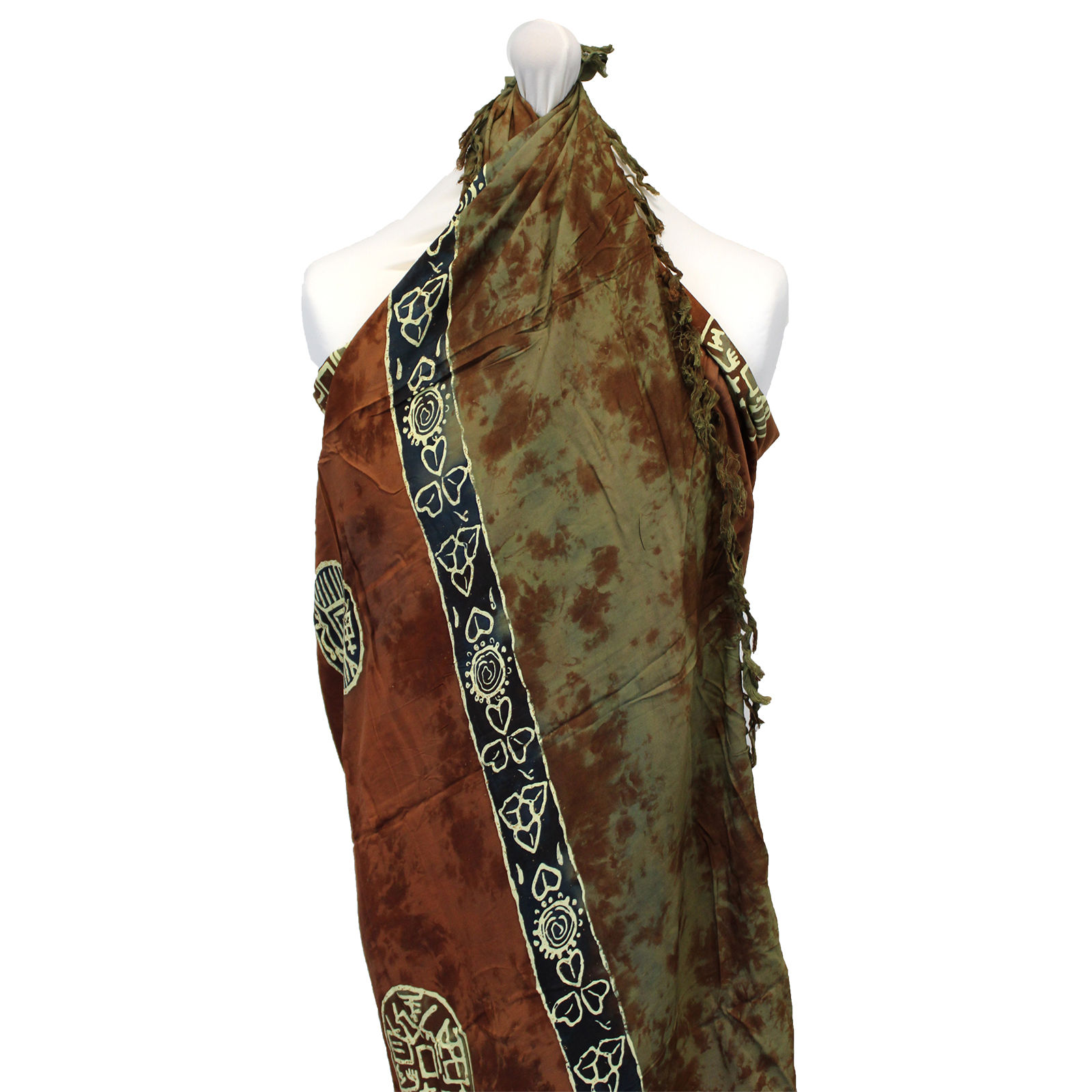 Celtic Sarong ~ Chocolate